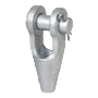 G-6412 Green Pin Spelter Socket Product Render 4